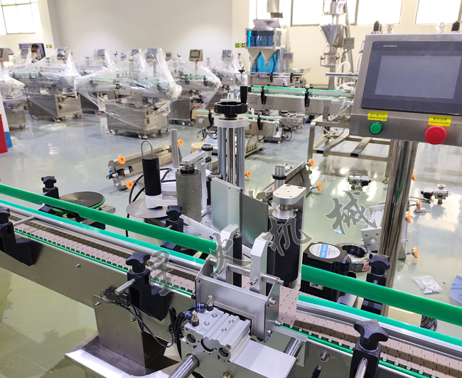 星火自動化貼標簽機設備展示