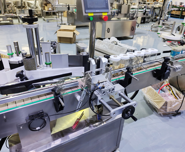 星火自動化貼標簽機設備展示