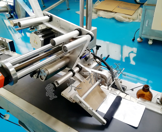 星火平面貼標機細節展示